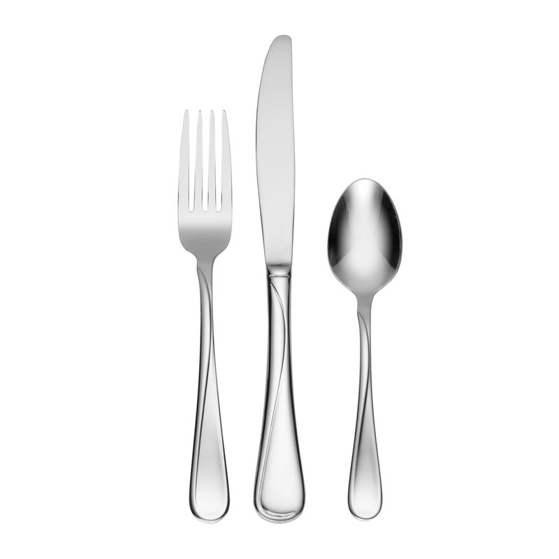 Oneida Flight 12-Piece Stainless Steel Flatware Set, Service for 4 - Image 1
